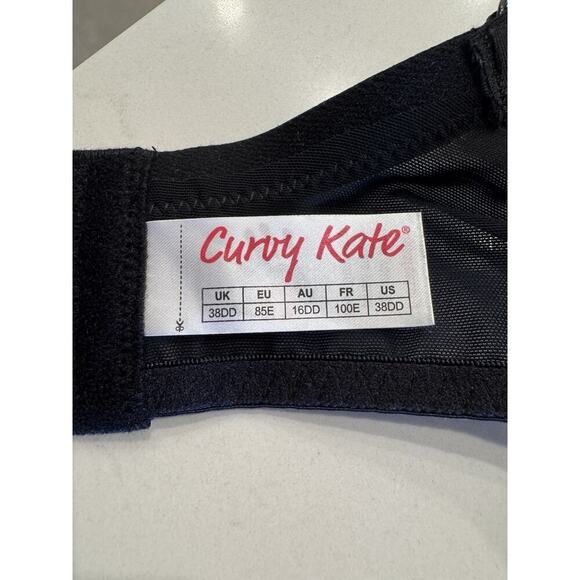 Curvy Kate Bra Women’s Size 38DD Black Underwire Sheer - Picture 8 of 9